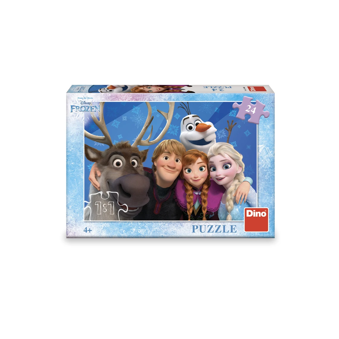 Puzzle Frozen selfie 24 dílků - slide 1
