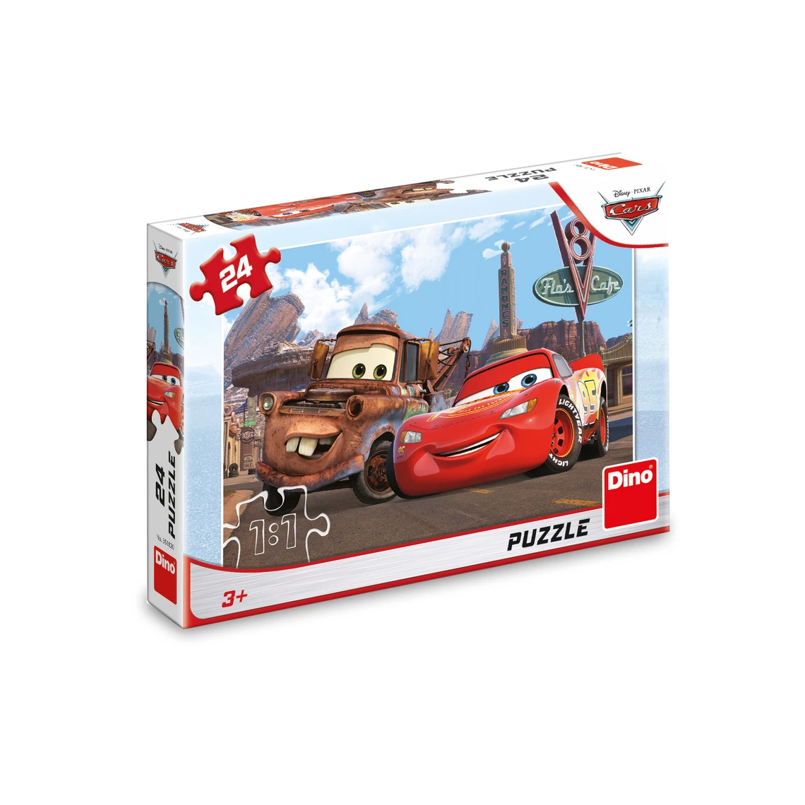 Puzzle Cars ve městě 24 dílků - slide 2