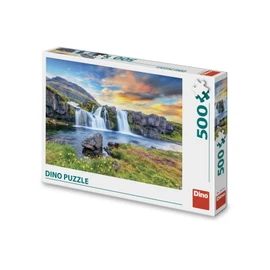 Puzzle Islandský vodopád 500 dílků
