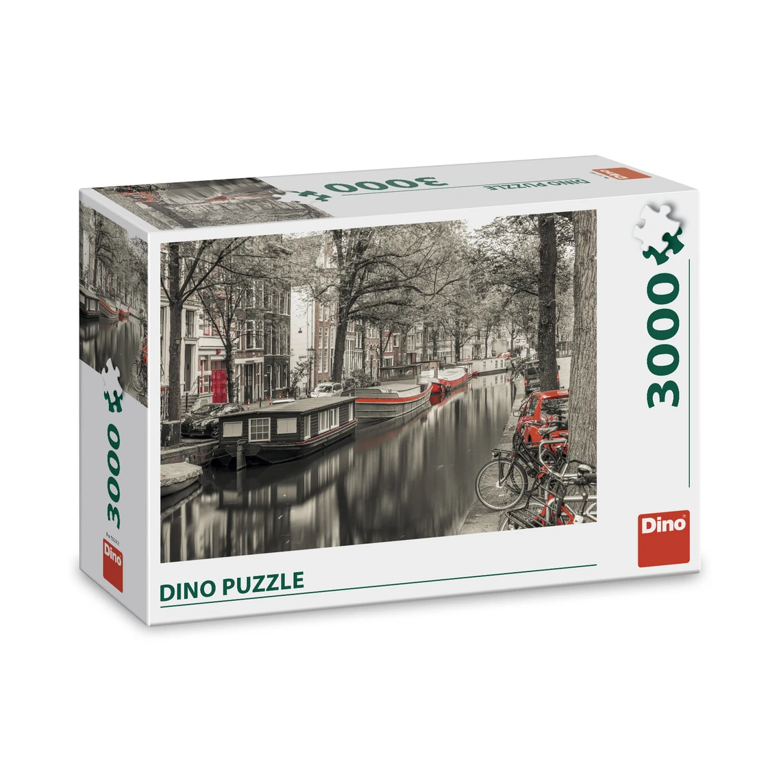 Puzzle Kanál v Amsterdamu 3000 dílků - slide 2