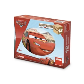Dřevěné kostky Cars ve světě – 12 kostek