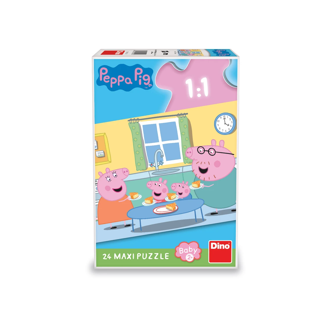 Puzzle Peppa Pig: Oběd 24 dílků maxi - slide 1