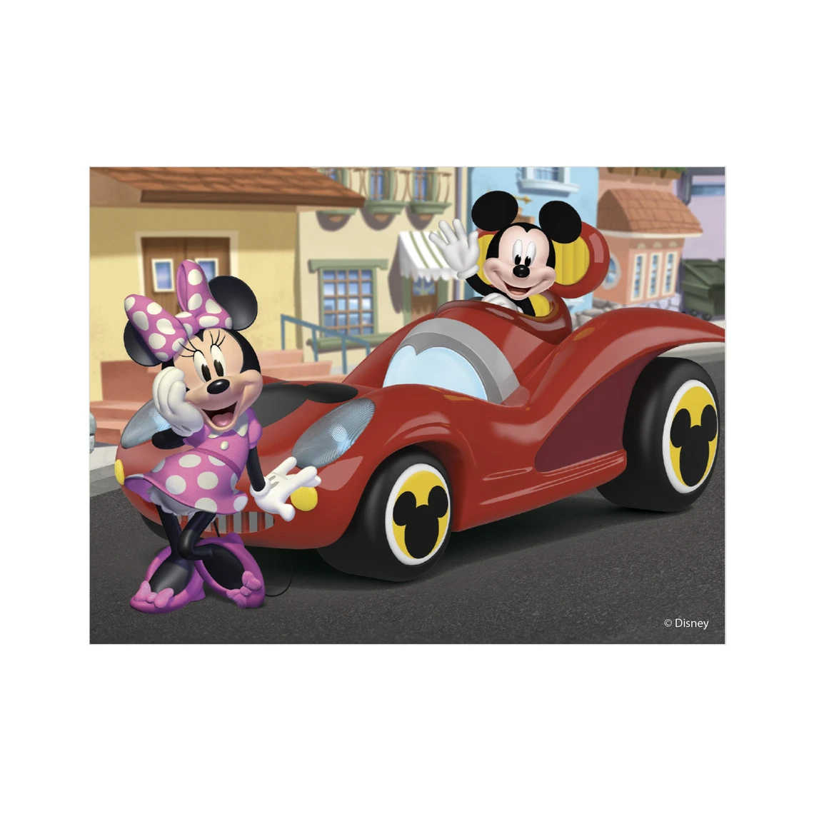 Dřevěné licenční kostky Mickey Mouse – 12 kostek - slide 4