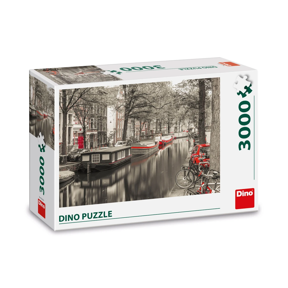 Puzzle Kanál v Amsterdamu 3000 dílků - slide 2