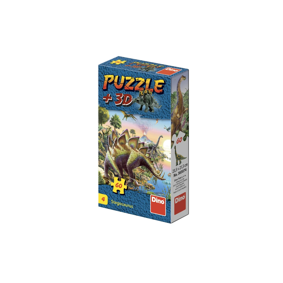Puzzle Dinosauři + figurka 60 dílků - slide 6