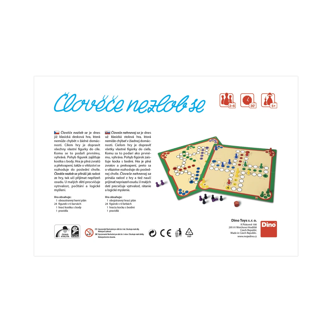 Člověče nezlob se  - slide 3