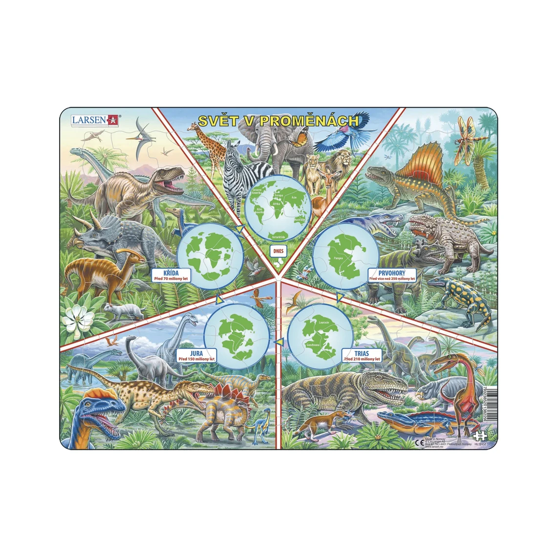 Svět v proměnách - Vzdělávací puzzle - slide 0