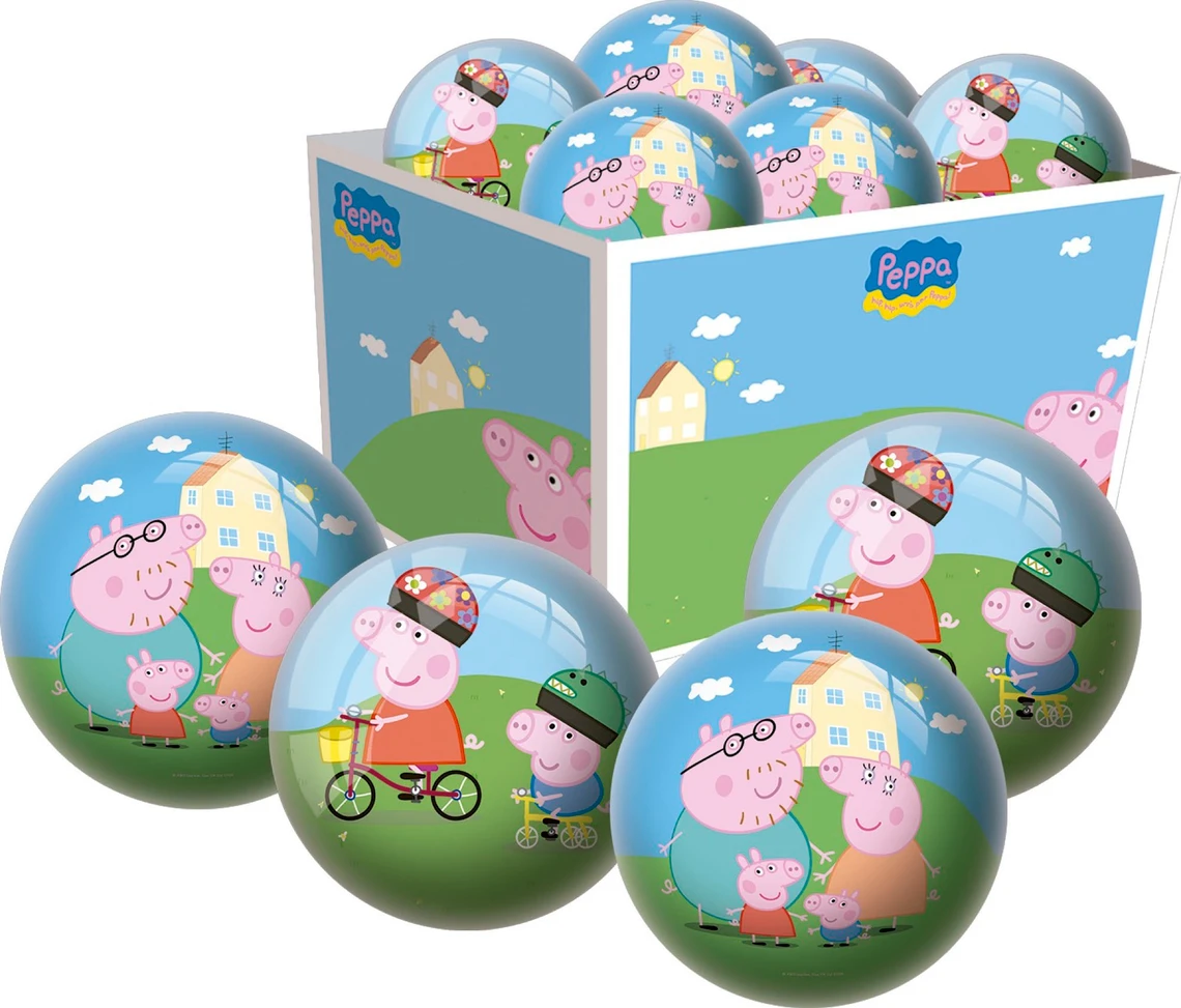 Míč Peppa Pig 15 cm - slide 0