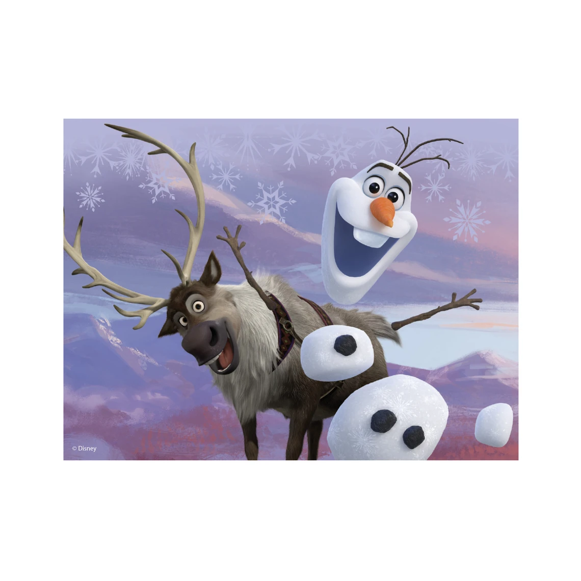 Dřevěné licenční kostky Frozen II – 12 kostek - slide 4