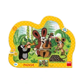 Puzzle Krtek muzikant 25 dílků deskové