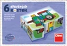 Dřevěné kostky Doprava – 6 kostek - slide 2