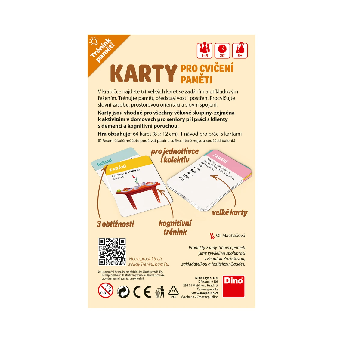 Trénink paměti: Karty pro cvičení paměti - slide 3