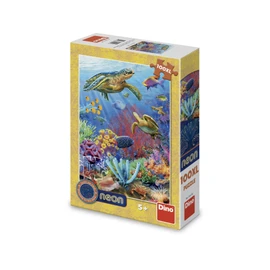 Puzzle Podmořský svět 100 xl dílků neon