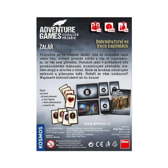 Adventure games: Žalář - slide 3