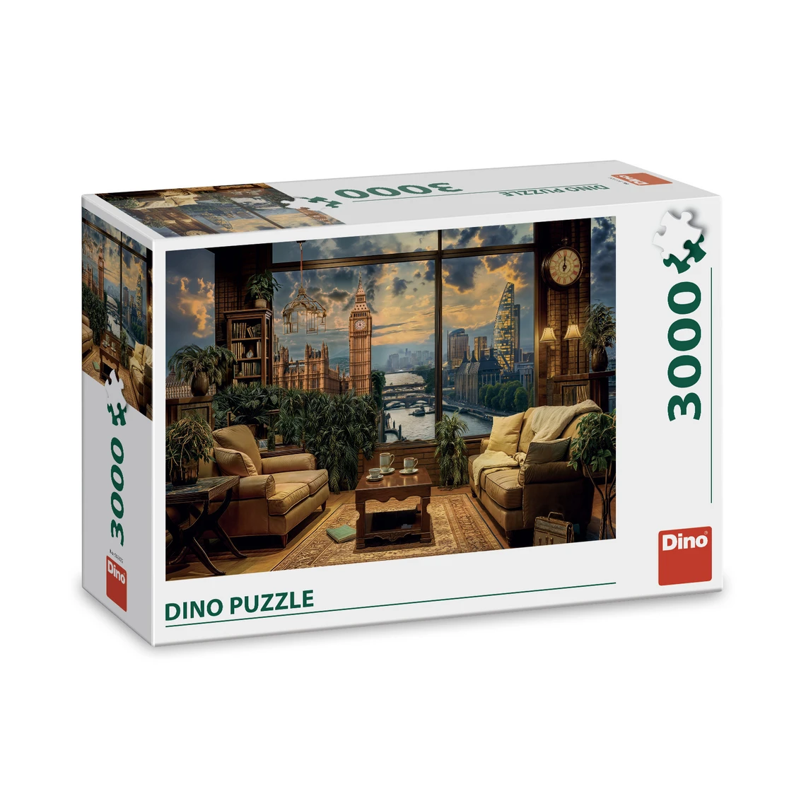 Puzzle Malovaný Londýn 3000 dílků - slide 2