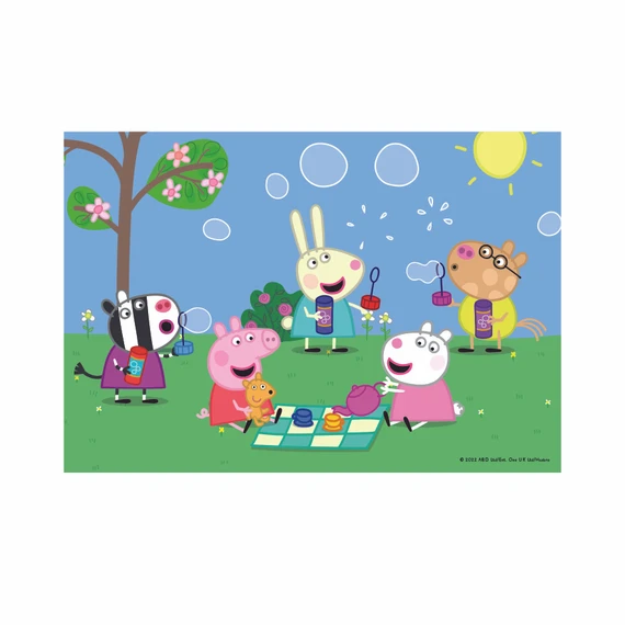 Puzzle Peppa Pig a kamarádi 2x48 dílků - slide 4