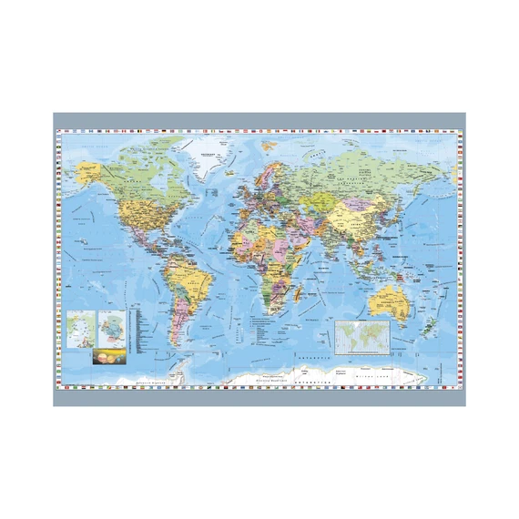 Puzzle Politická mapa světa 1000 dílků - slide 3