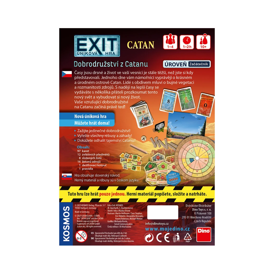 Exit úniková hra: Dobrodružství z Catanu - slide 3