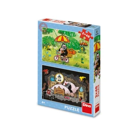 Puzzle Krtkův den 2x48 dílků