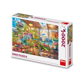 Puzzle Malířský ateliér 2000 dílků