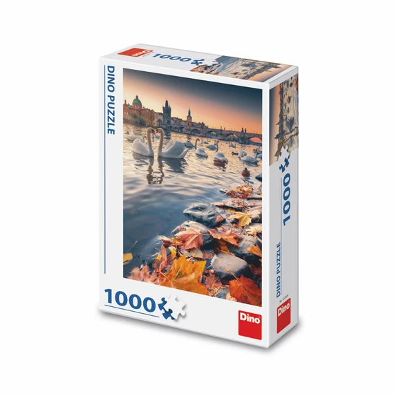 Puzzle Labutě na Vltavě 1000 dílků - slide 0