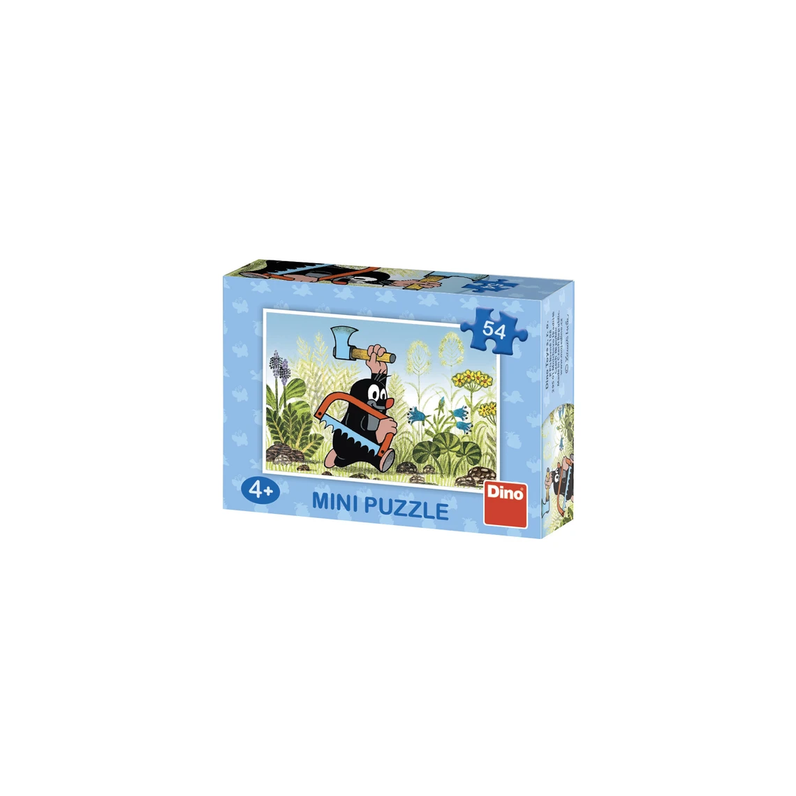 Puzzle Krteček 8x jinak 54 dílků minipuzzle - slide 6