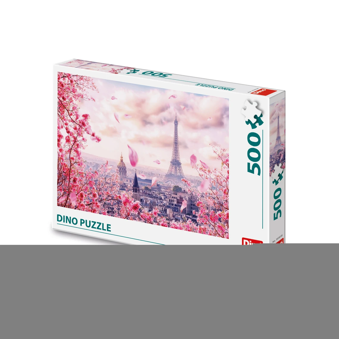 Puzzle Eiffelovka v růžovém 500 dílků - slide 0