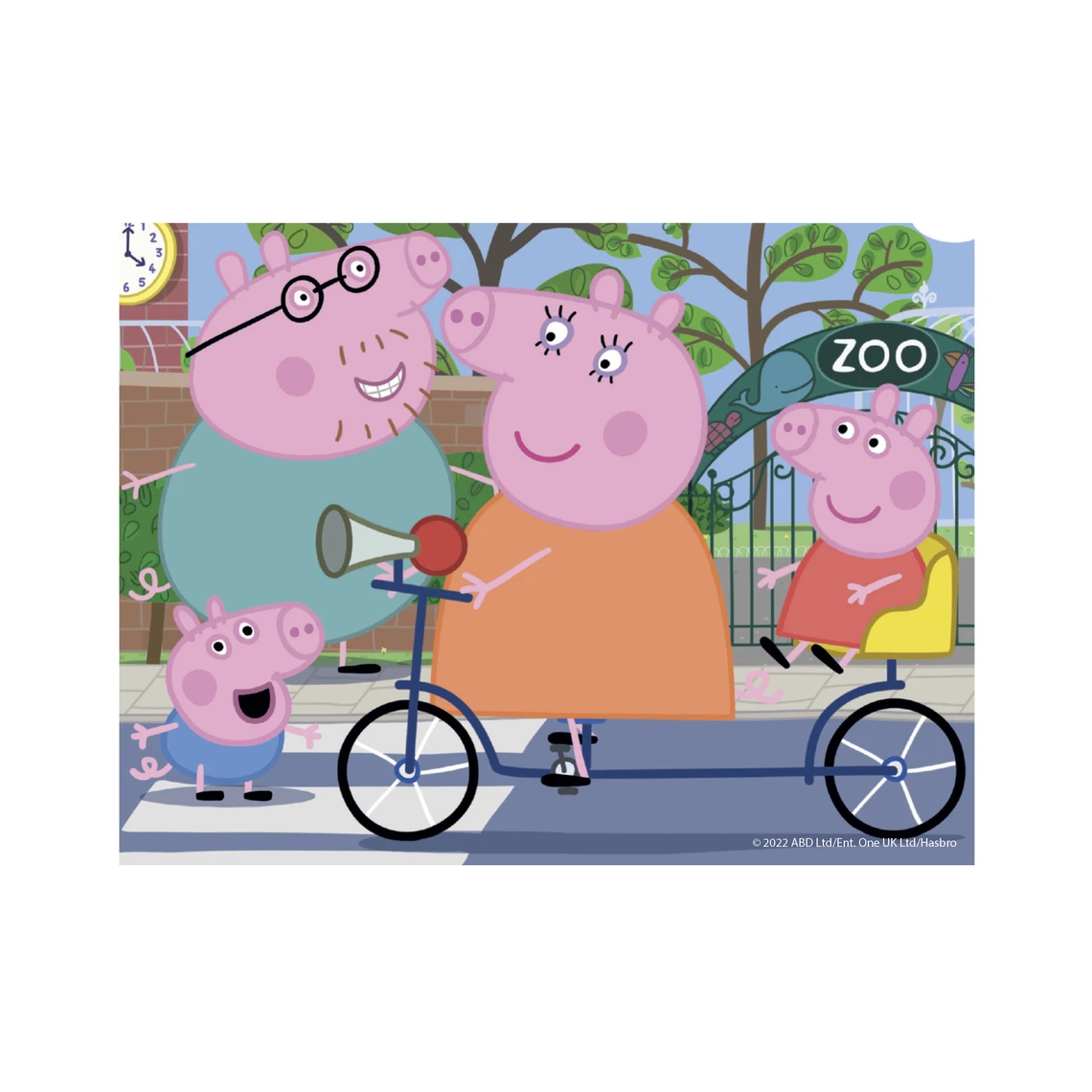 Dřevěné licenční kostky Peppa Pig – 12 kostek - slide 8