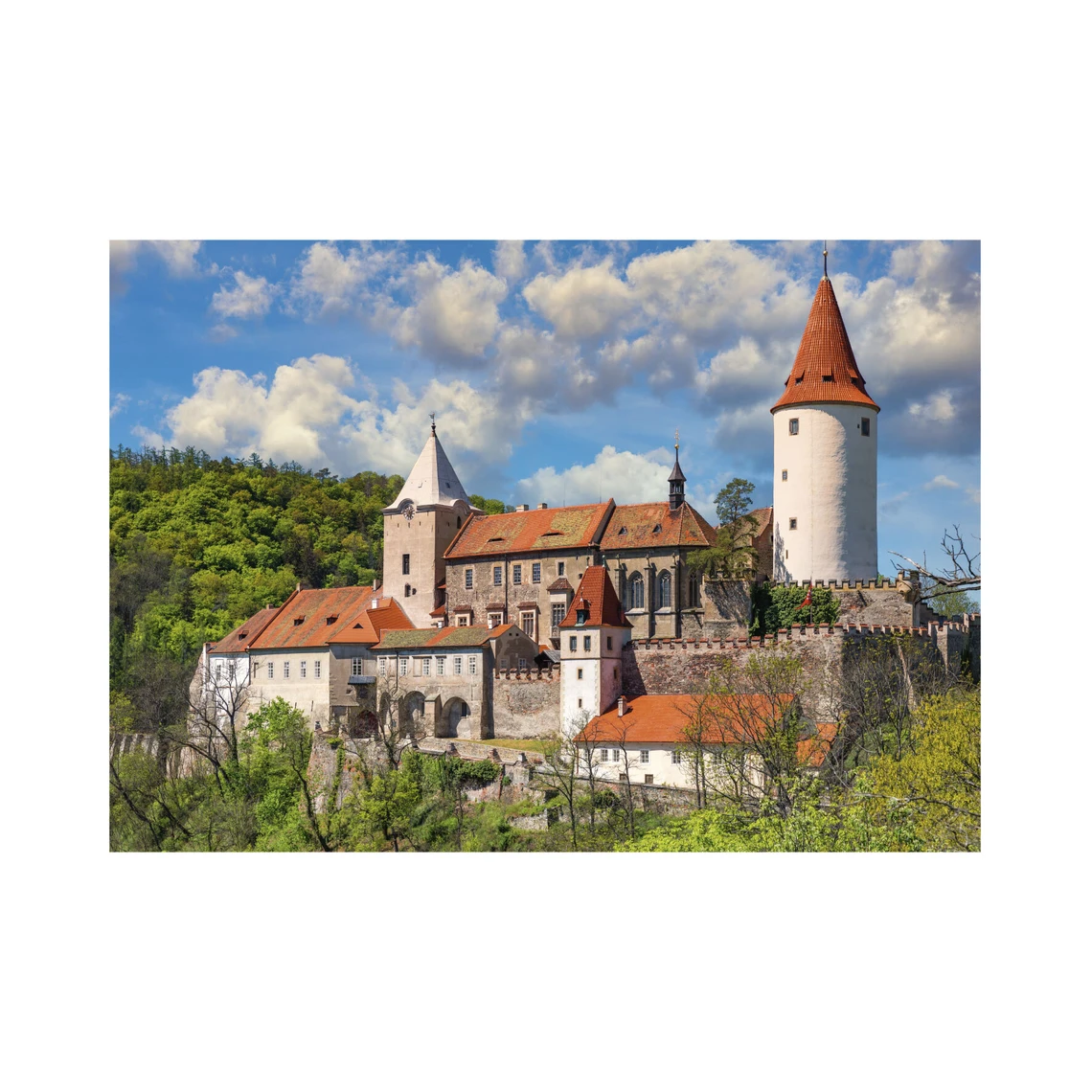 Puzzle Hrad Křivoklát 100 XL dílků - slide 3