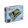 Dřevěné lic. kostky Krtek a zvířátka – 12 kostek - slide 2