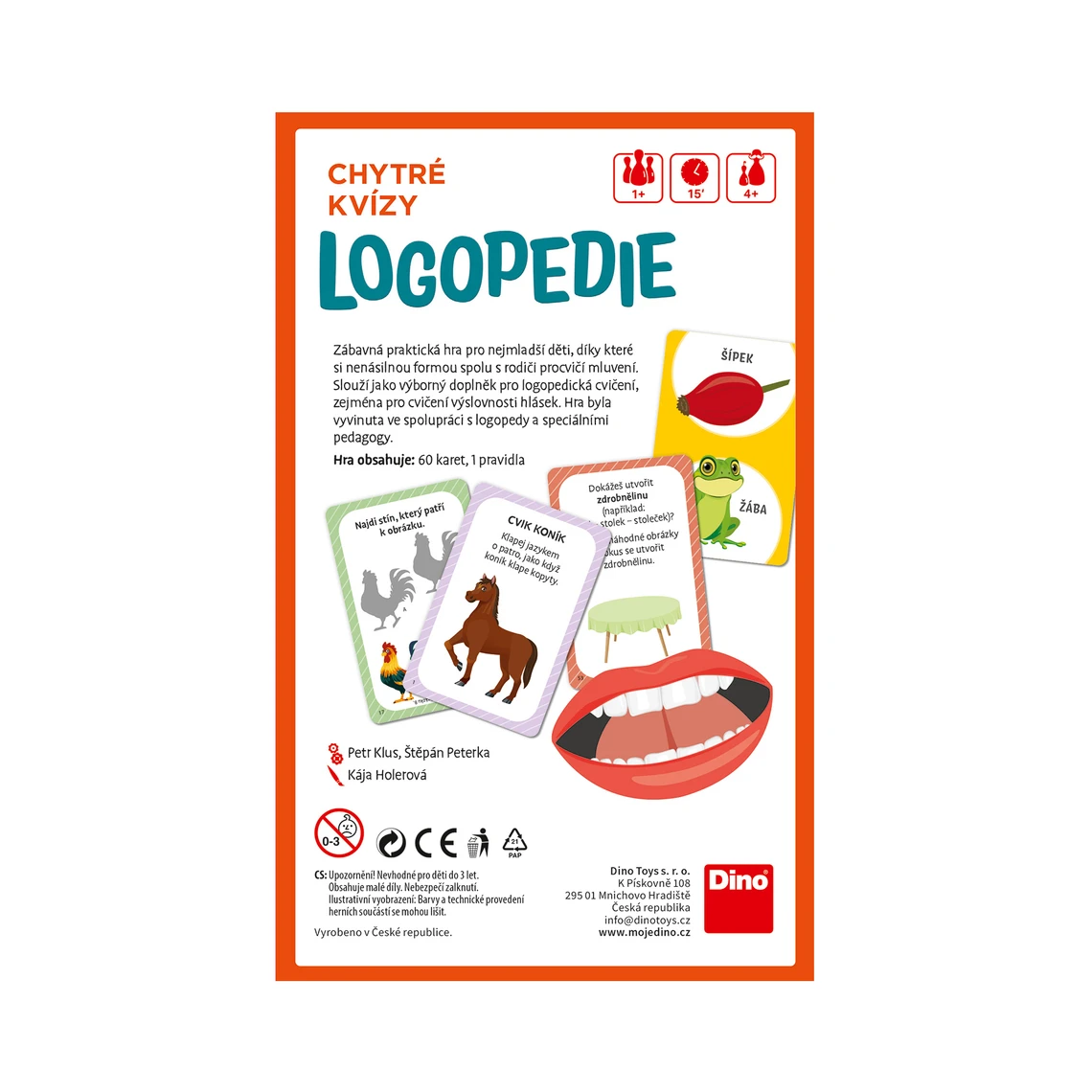 Chytré kvízy – Logopedie - slide 3