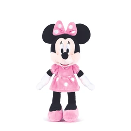 Plyšák Minnie růžové šaty 30 cm