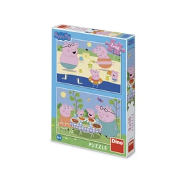 Puzzle Peppa Pig: Na dovolené 2x48 dílků