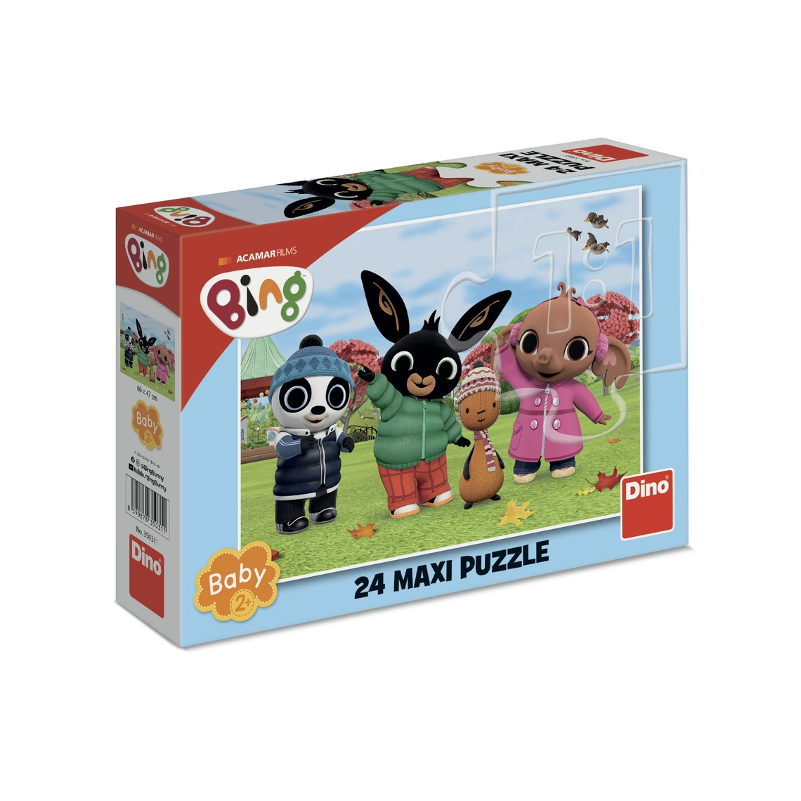Puzzle Bing na podzim 24 dílků maxi - slide 2
