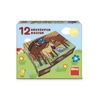 Dřevěné lic. kostky Domácí zvířátka – 12 kostek - slide 1