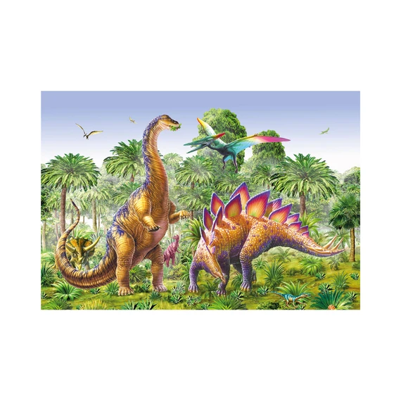 Puzzle Souboj dinosaurů 2x48 dílků - slide 4