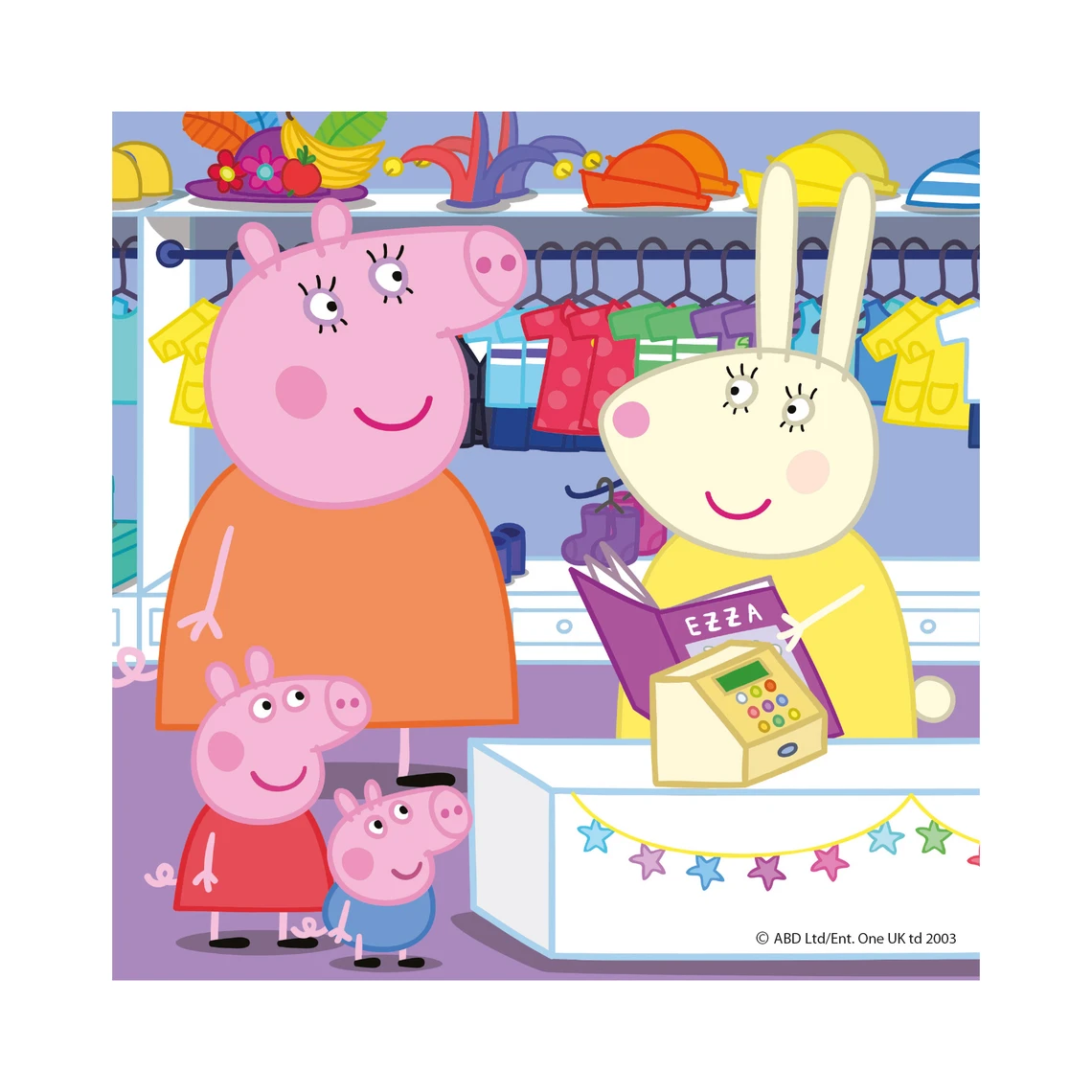 Puzzle Peppa Pig: Veselé odpoledne 3x55 dílků - slide 5