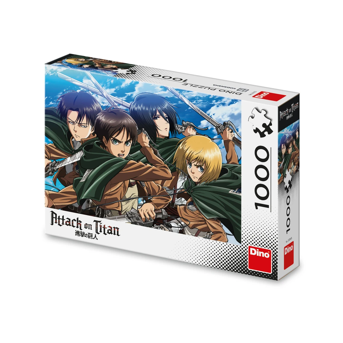 Puzzle Anime: Attack on Titan 1000 dílků - slide 0