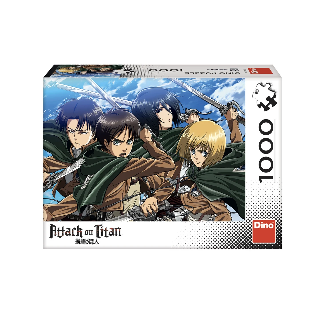 Puzzle Anime: Attack on Titan 1000 dílků - slide 1