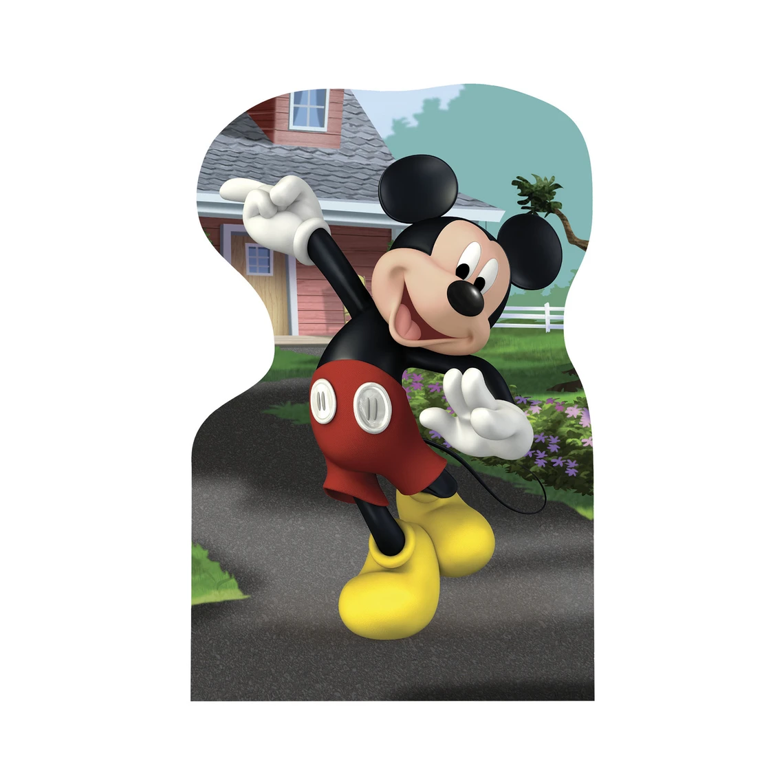 Puzzle Mickey ve městě 4x54 dílků - slide 7