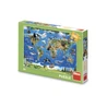 Puzzle Mapa zvířat 100 XL dílků - slide 0