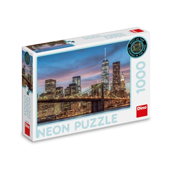 Puzzle New York 1000 dílků neon - slide 2