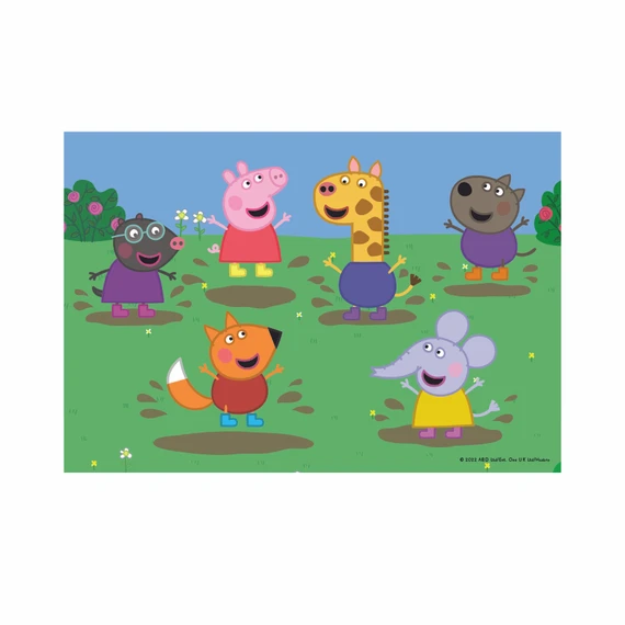 Puzzle Peppa Pig a kamarádi 2x48 dílků - slide 3