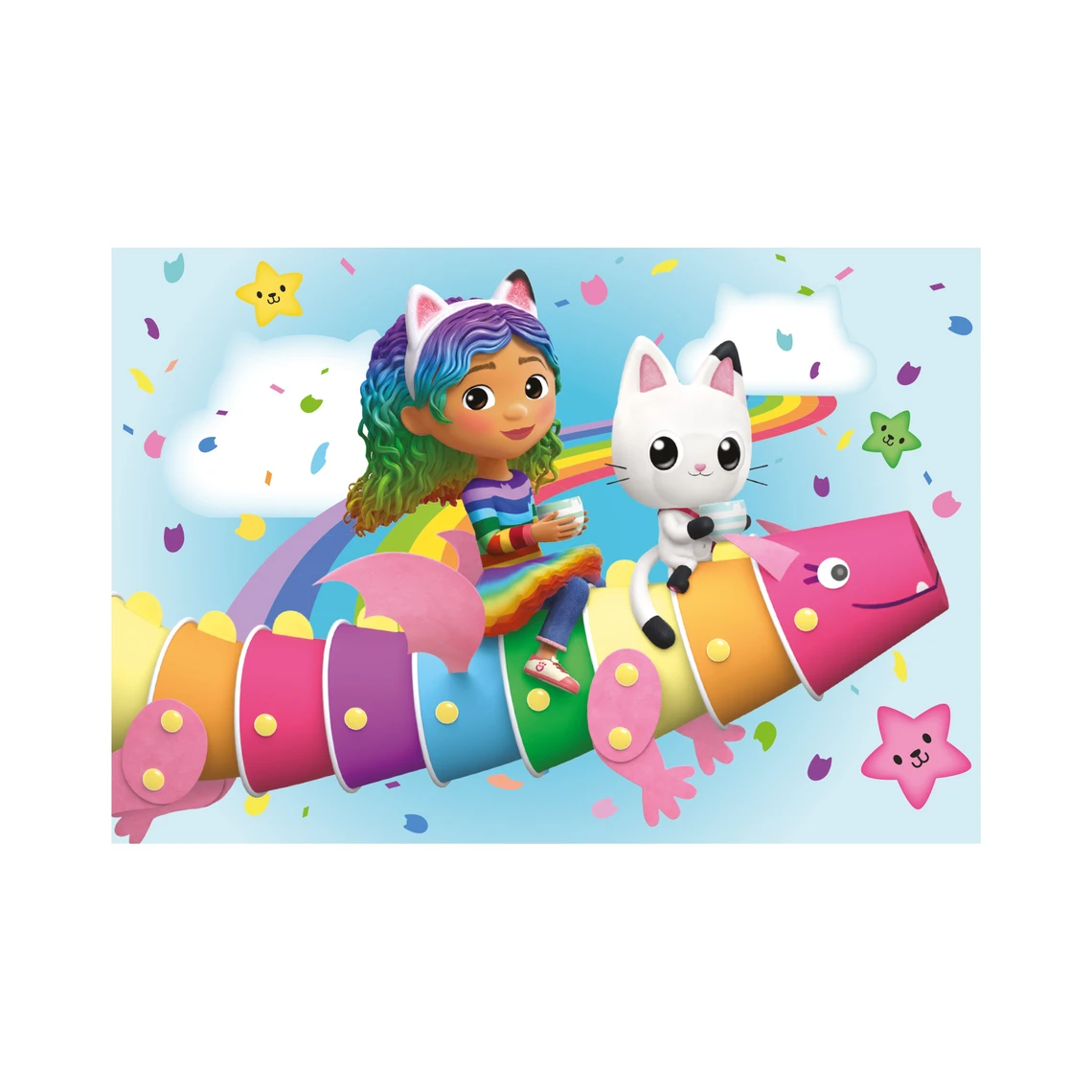 Puzzle Gábi na duze 2x48 dílků - slide 3