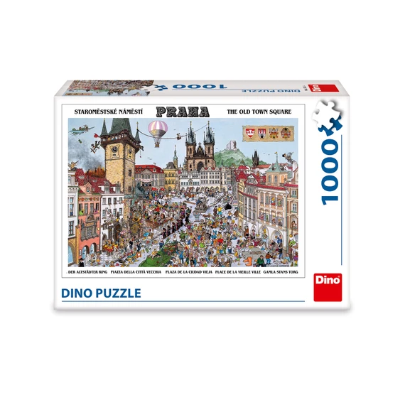Puzzle Staroměstské náměstí 1000 dílků - slide 1