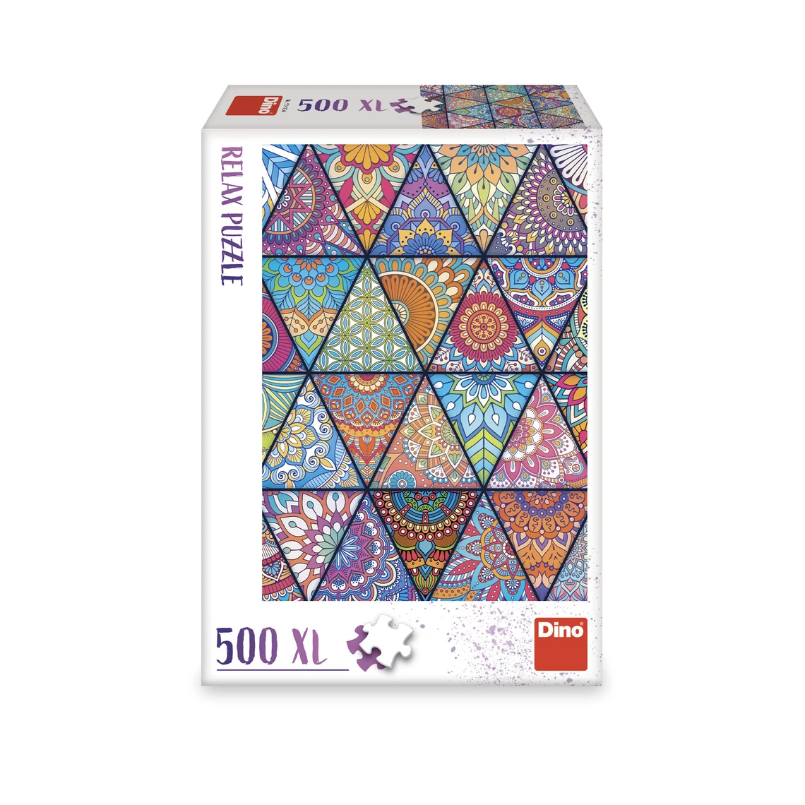 Puzzle Dlaždice 500 xl dílků relax - slide 1