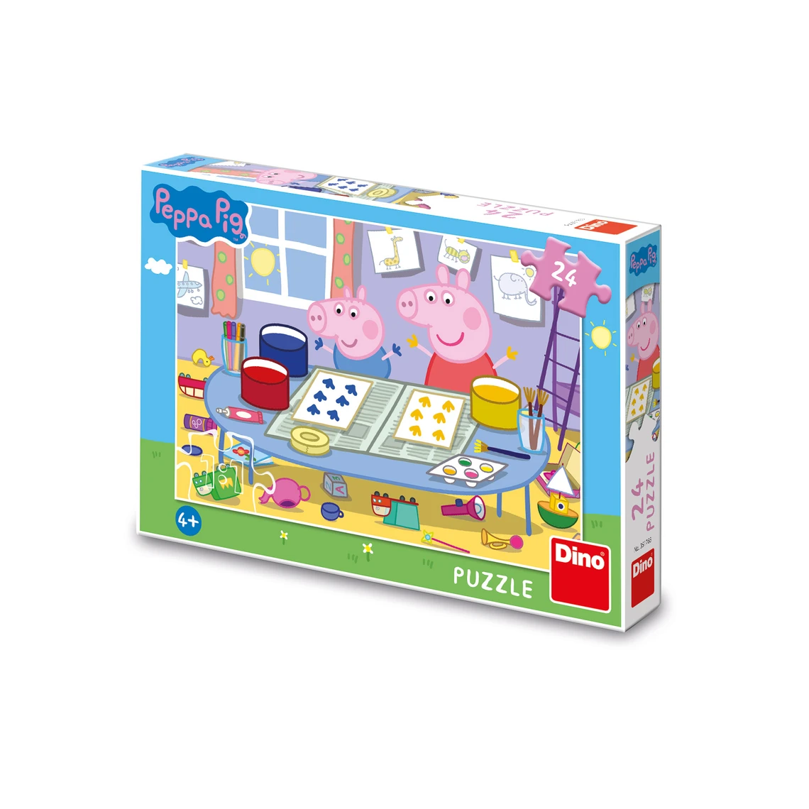 Puzzle Peppa Pig: Výtvarník 24 dílků - slide 0