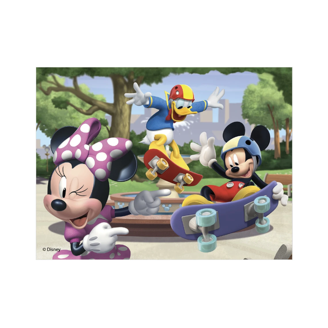 Dřevěné licenční kostky Mickey Mouse – 12 kostek - slide 5