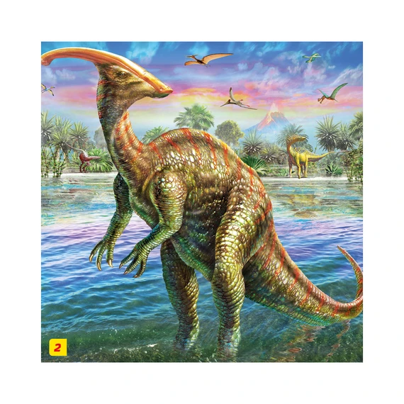Puzzle Dinosauři + figurka 60 dílků - slide 10