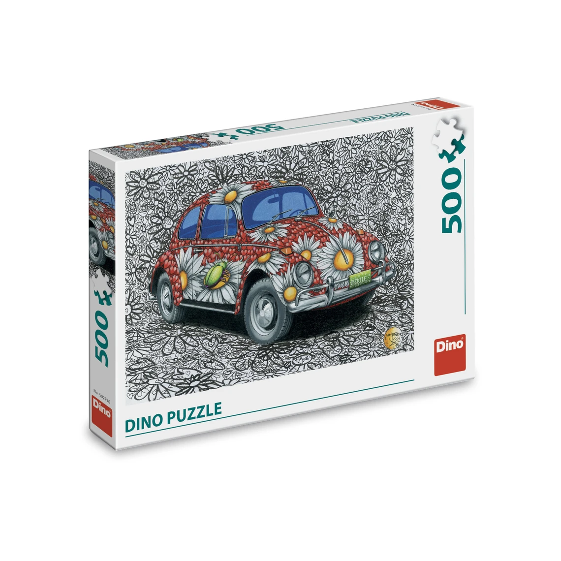 Puzzle Malovaný VW Brouk 500 dílků - slide 2